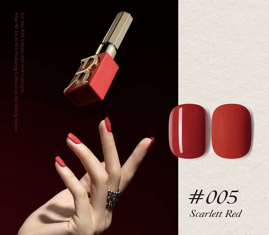 Scarlett Red #005 Gellack 14 ml.