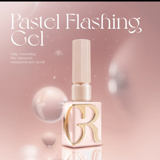 Pastel Flashing Gel, Pcs 14 ml.